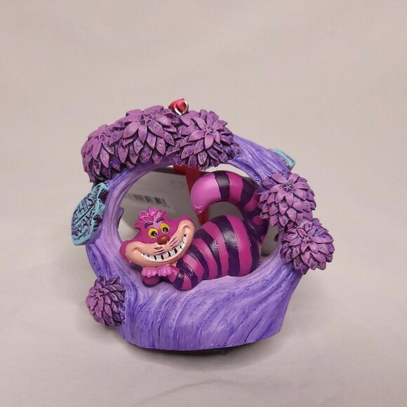 Disney Sketchbook Living Magic Cheshire Cat Light-Up Ornament New - Picture 3 of 6